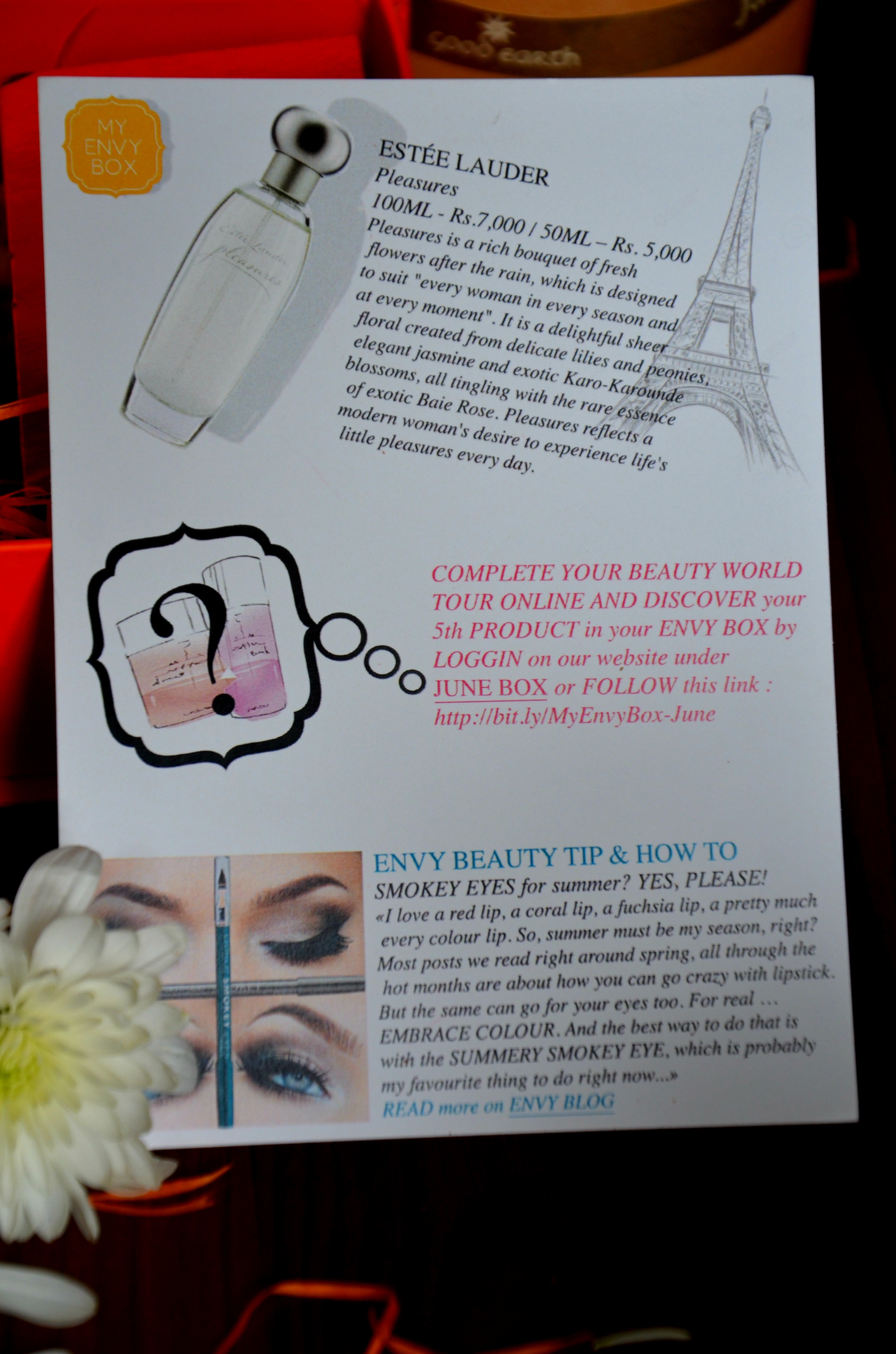 My Envy Box - June' 15 Subscription